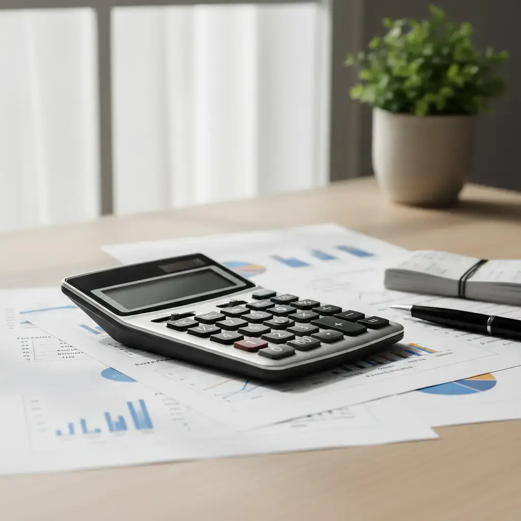 Calculator and documents