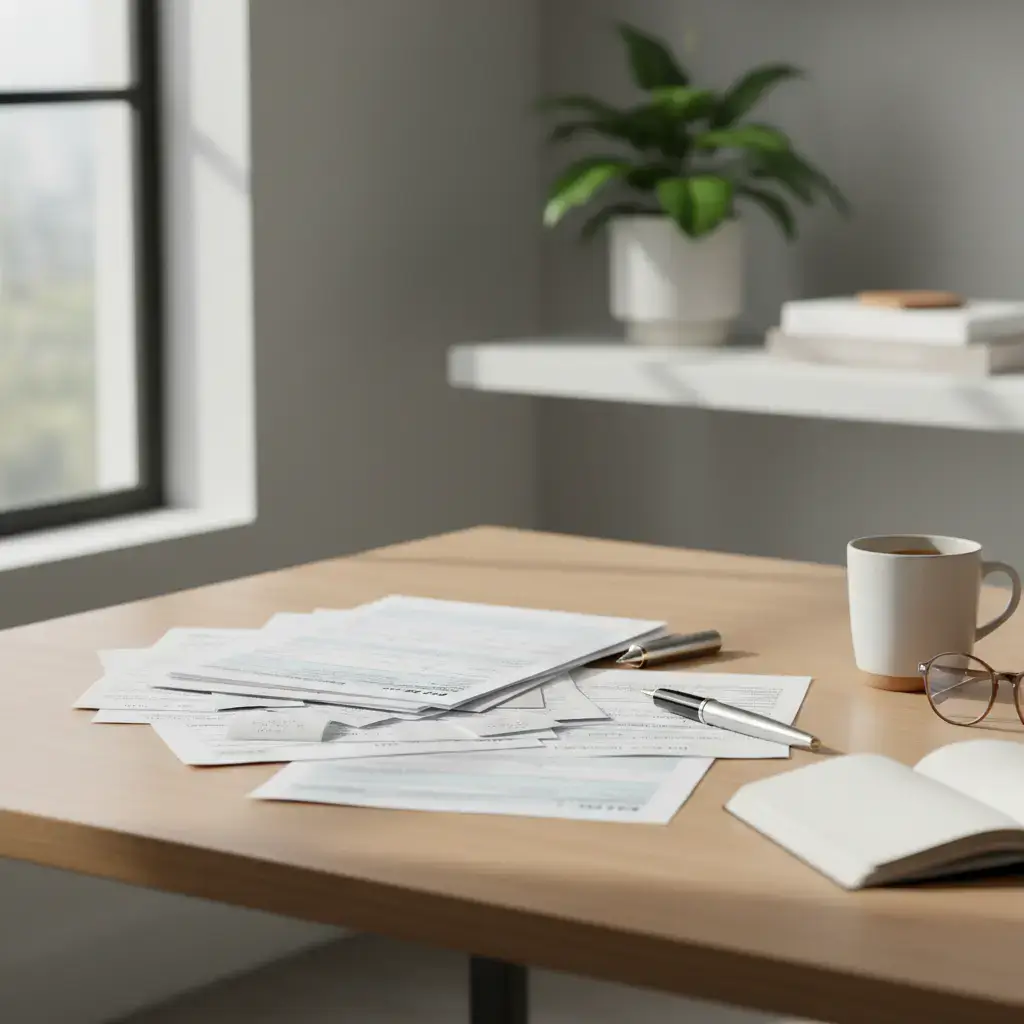 Tax preparation documents